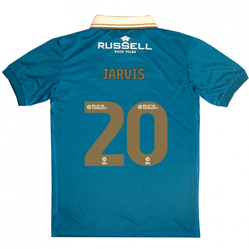 Danxen Herren Charlotte Jarvis #20 Himmelblau Weiß Auswärtstrikot Trikot 2025/26 T-Shirt Schweiz