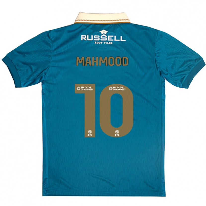 Danxen Herren Hajrah Mahmood #10 Himmelblau Weiß Auswärtstrikot Trikot 2025/26 T-Shirt Schweiz