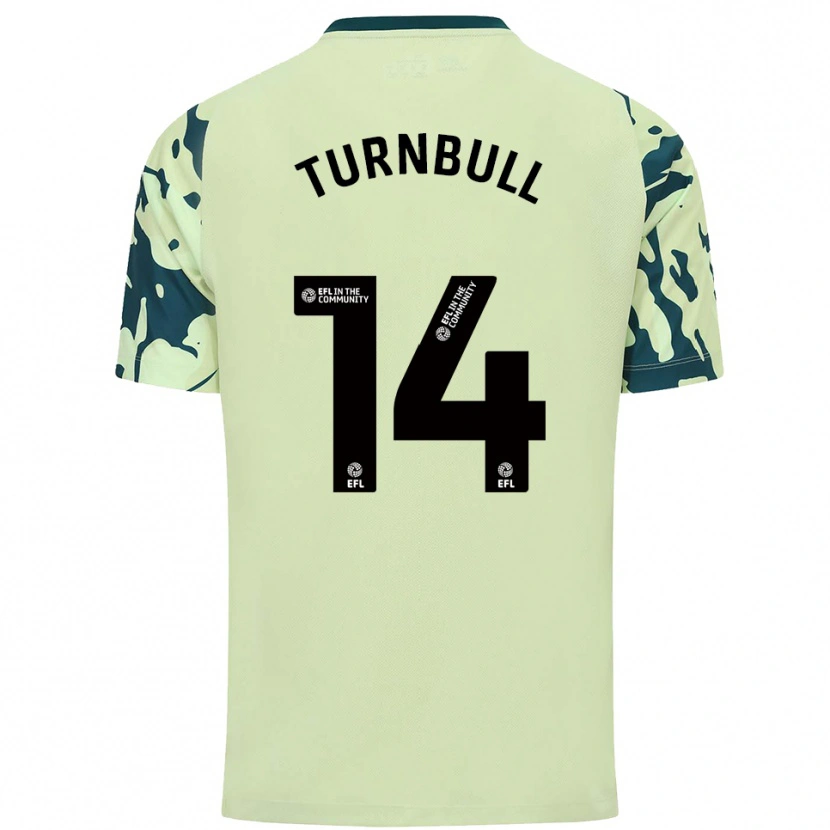Danxen Herren David Turnbull #14 Dunkelgrün Auswärtstrikot Trikot 2025/26 T-Shirt Schweiz