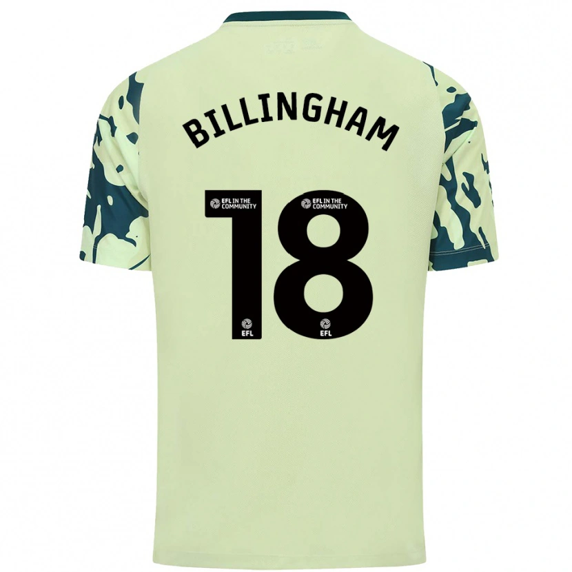 Danxen Herren Lily Billingham #18 Dunkelgrün Auswärtstrikot Trikot 2025/26 T-Shirt Schweiz