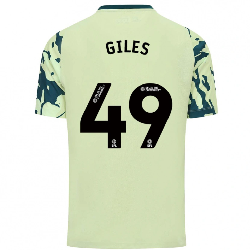 Danxen Herren Luey Giles #49 Dunkelgrün Auswärtstrikot Trikot 2025/26 T-Shirt Schweiz