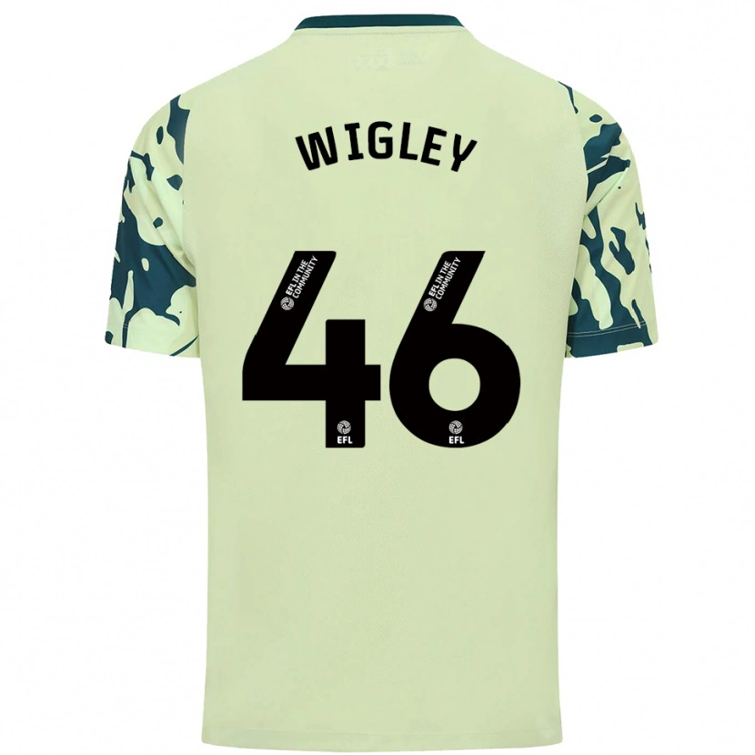 Danxen Herren Morgan Wigley #46 Dunkelgrün Auswärtstrikot Trikot 2025/26 T-Shirt Schweiz