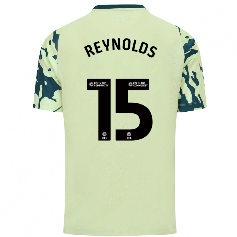 Danxen Herren Oliver Reynolds #15 Dunkelgrün Auswärtstrikot Trikot 2025/26 T-Shirt Schweiz