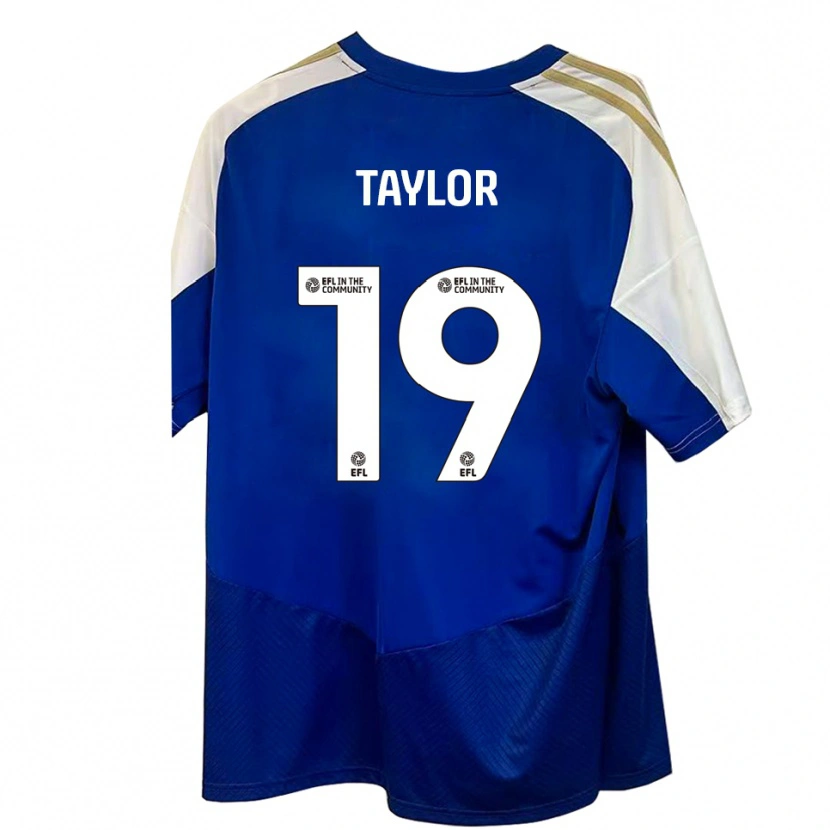 Danxen Herren Mollie Taylor #19 Blau Weiß Gold Auswärtstrikot Trikot 2025/26 T-Shirt Schweiz
