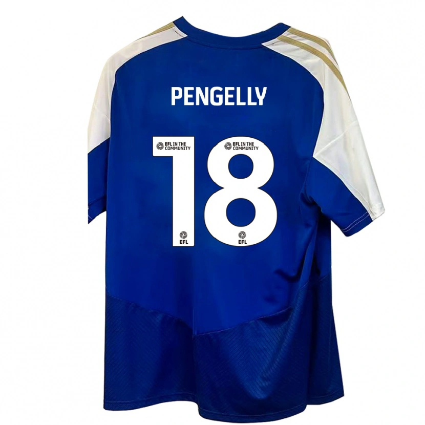 Danxen Herren Connie Pengelly #18 Blau Weiß Gold Auswärtstrikot Trikot 2025/26 T-Shirt Schweiz