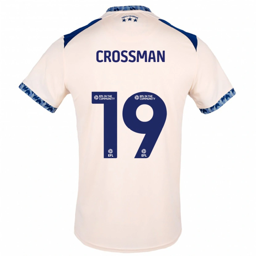 Danxen Herren Paige Crossman #19 Creme Marine Auswärtstrikot Trikot 2025/26 T-Shirt Schweiz