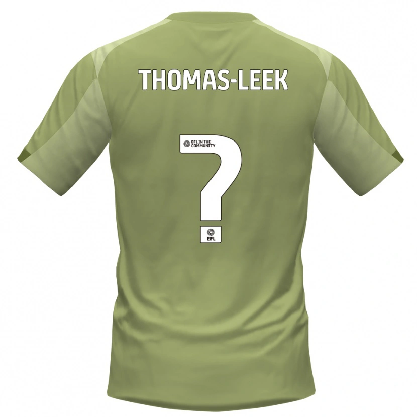 Danxen Herren Ellie Thomas-Leek #0 Salbei Champagner Auswärtstrikot Trikot 2025/26 T-Shirt Schweiz