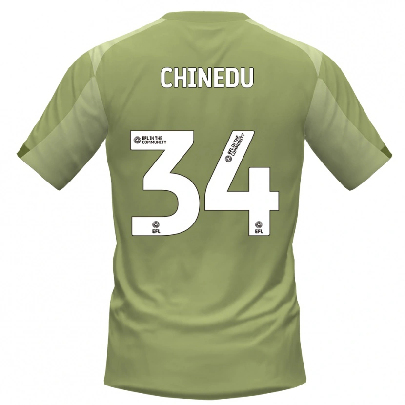 Danxen Herren Phillip Chinedu #34 Salbei Champagner Auswärtstrikot Trikot 2025/26 T-Shirt Schweiz