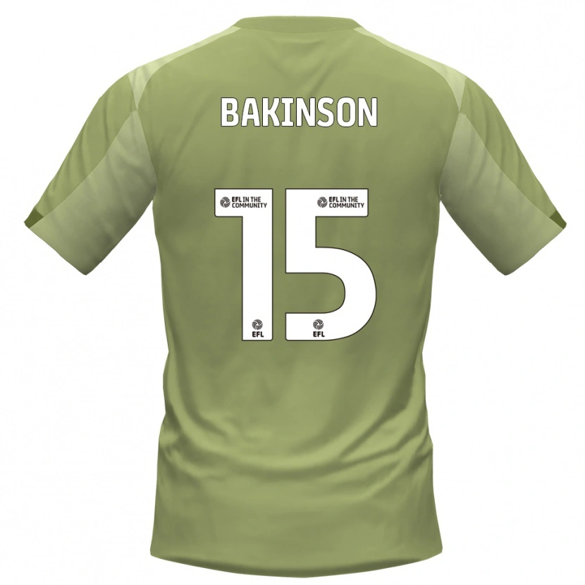 Danxen Herren Tyreeq Bakinson #15 Salbei Champagner Auswärtstrikot Trikot 2025/26 T-Shirt Schweiz
