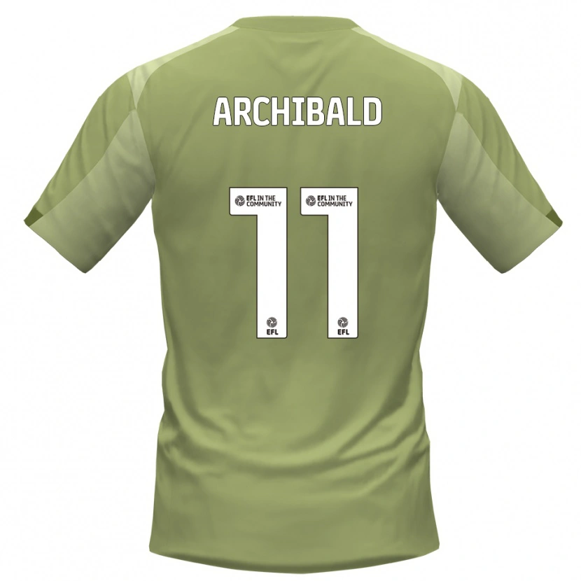Danxen Herren Theo Archibald #11 Salbei Champagner Auswärtstrikot Trikot 2025/26 T-Shirt Schweiz