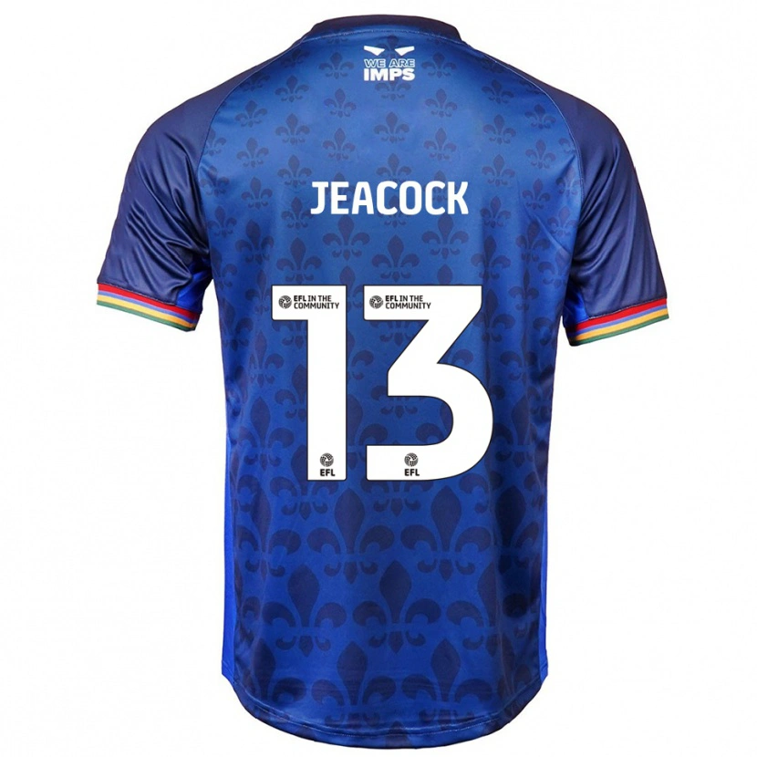 Danxen Herren Zach Jeacock #13 Blau Marine Auswärtstrikot Trikot 2025/26 T-Shirt Schweiz