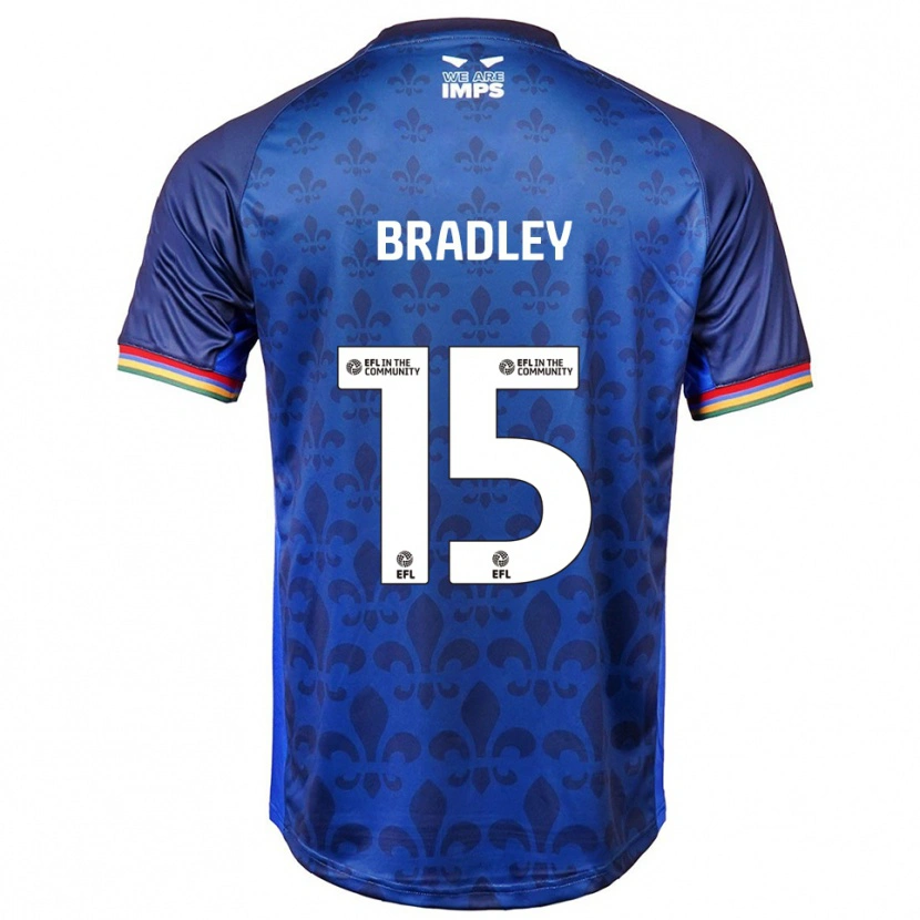 Danxen Herren Sonny Bradley #15 Blau Marine Auswärtstrikot Trikot 2025/26 T-Shirt Schweiz