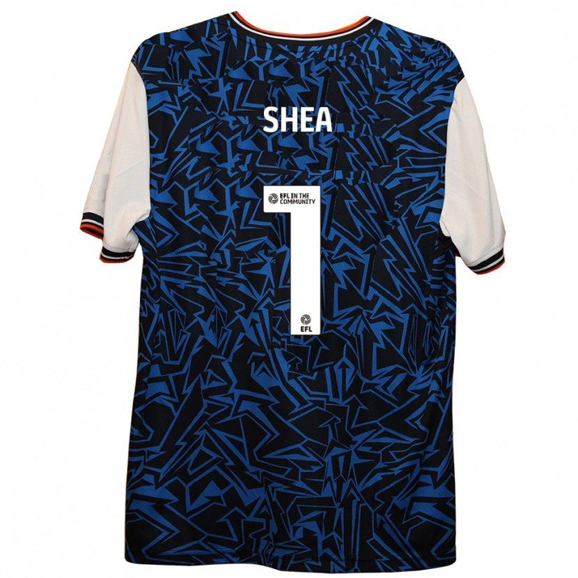 Danxen Herren James Shea #1 Blau Schwarz Weiß Auswärtstrikot Trikot 2025/26 T-Shirt Schweiz