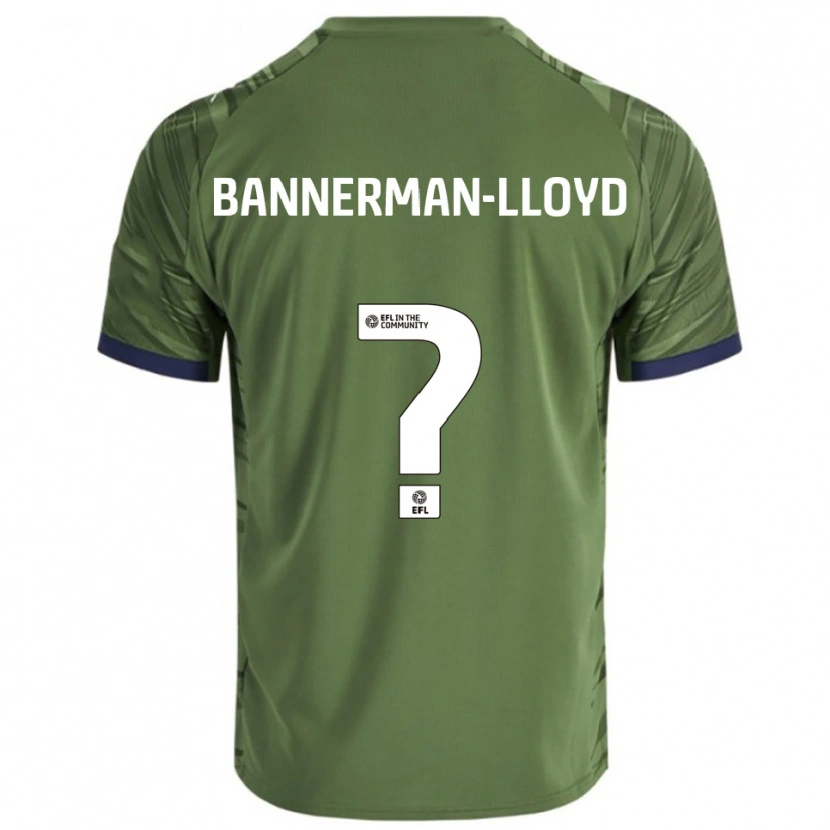 Danxen Herren Macey Bannerman-Lloyd #0 Grün Weiß Auswärtstrikot Trikot 2025/26 T-Shirt Schweiz