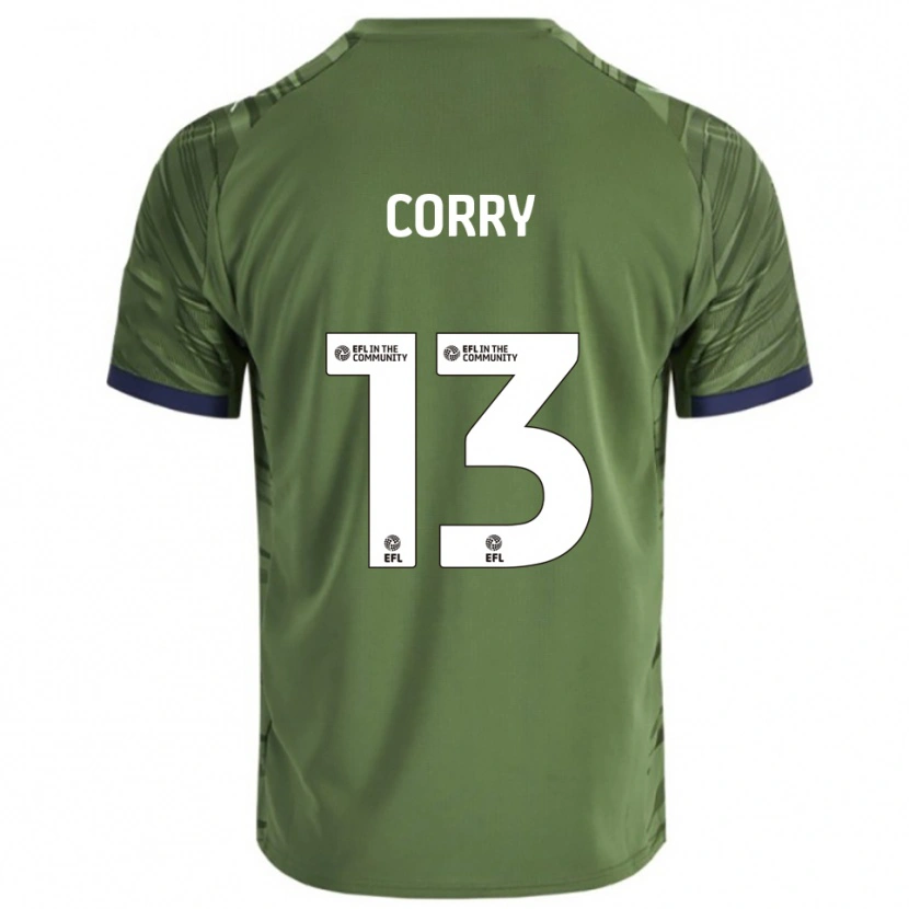 Danxen Herren Neive Corry #13 Grün Weiß Auswärtstrikot Trikot 2025/26 T-Shirt Schweiz