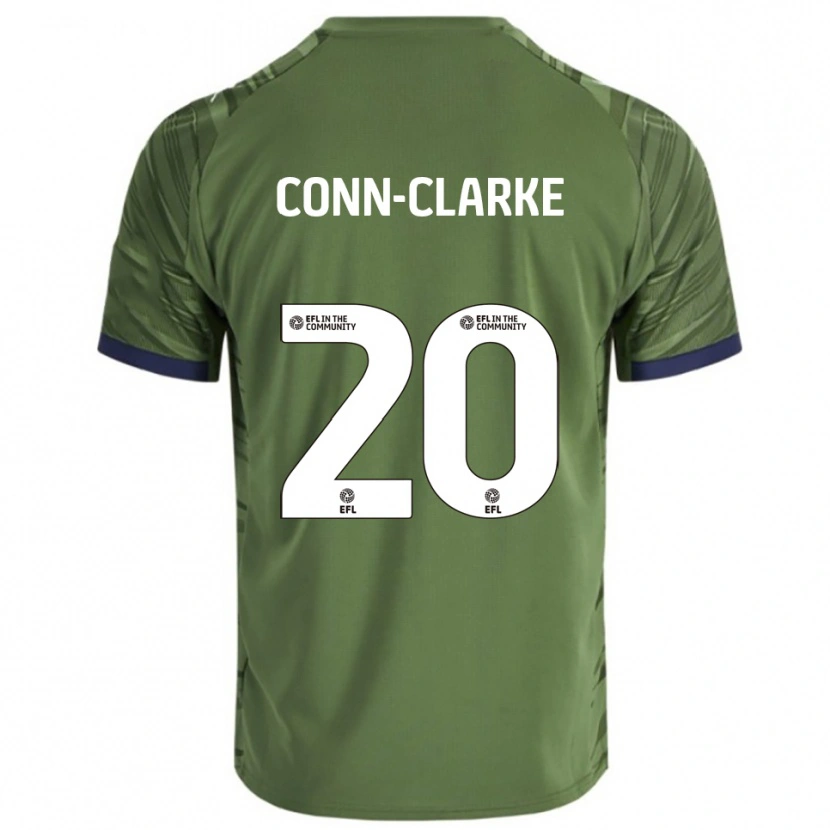 Danxen Herren Chris Conn-Clarke #20 Grün Weiß Auswärtstrikot Trikot 2025/26 T-Shirt Schweiz