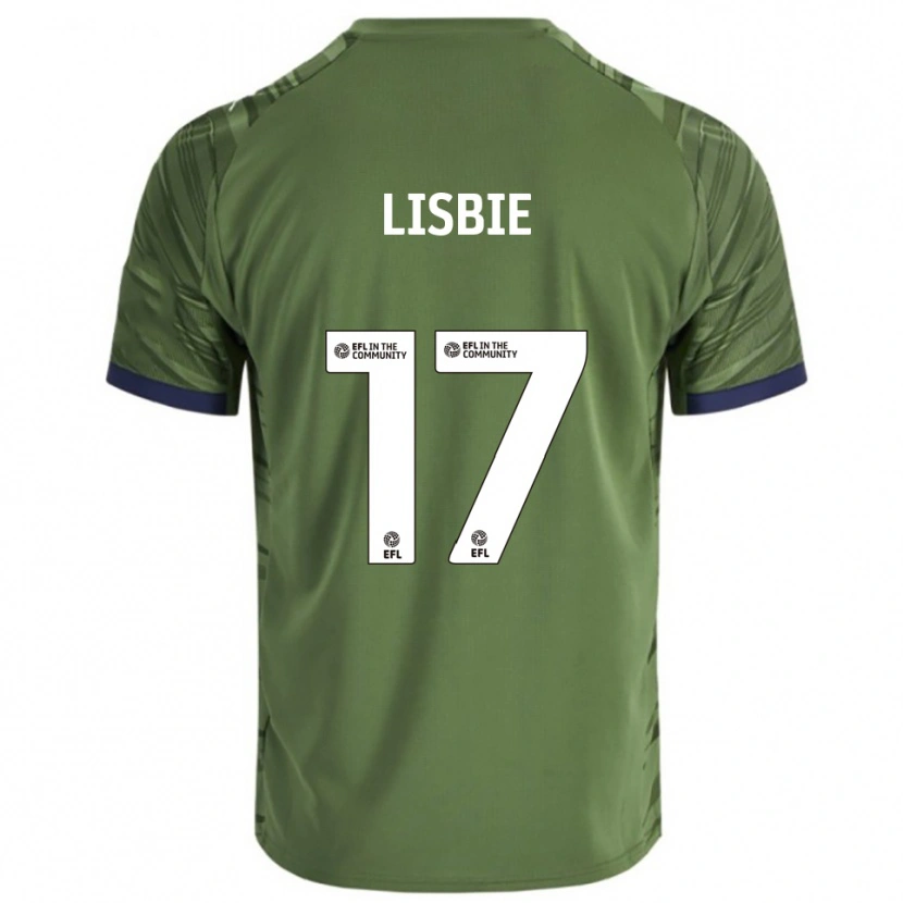 Danxen Herren Kyrell Lisbie #17 Grün Weiß Auswärtstrikot Trikot 2025/26 T-Shirt Schweiz