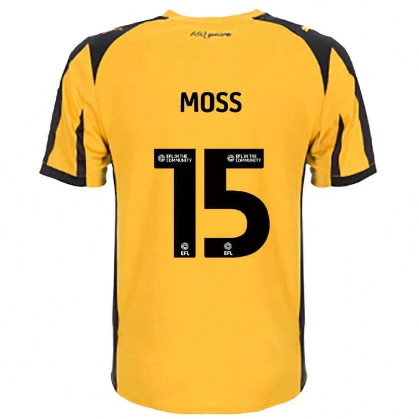 Danxen Herren Lucy Moss #15 Orange Schwarz Auswärtstrikot Trikot 2025/26 T-Shirt Schweiz