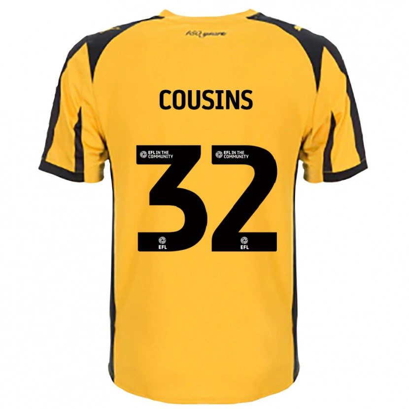 Danxen Herren Logan Cousins #32 Orange Schwarz Auswärtstrikot Trikot 2025/26 T-Shirt Schweiz