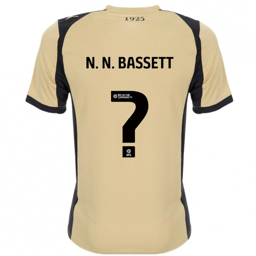 Danxen Herren N. N. Bassett #0 Gold Schwarz Auswärtstrikot Trikot 2025/26 T-Shirt Schweiz