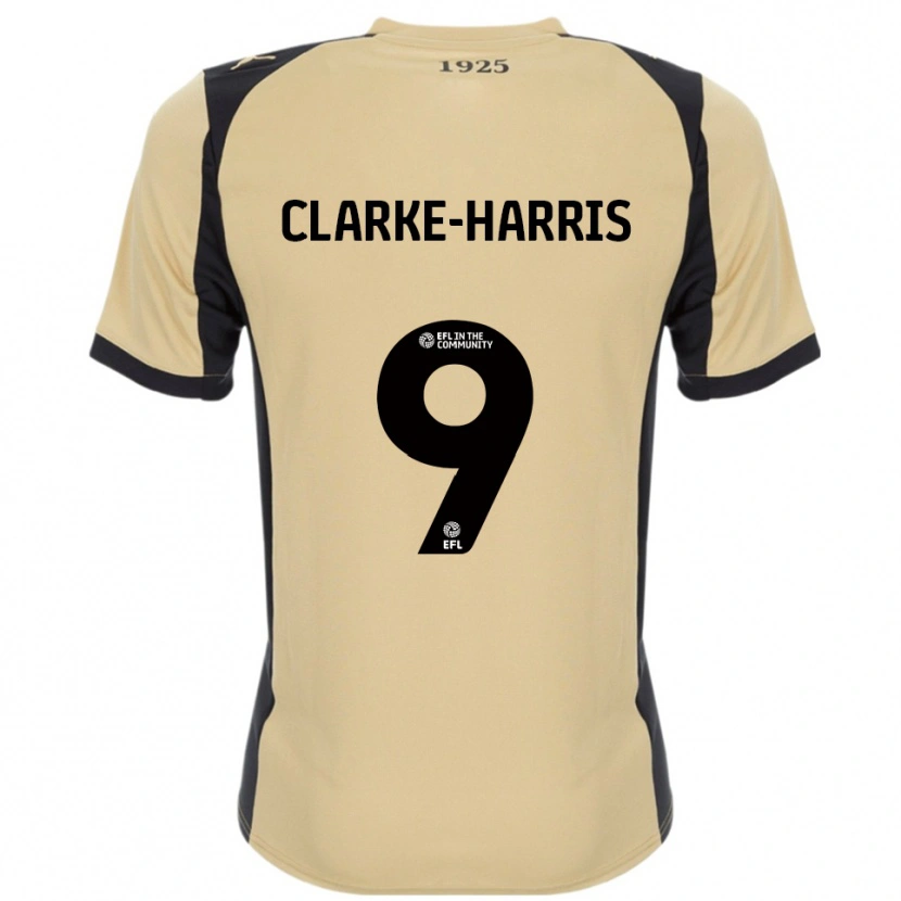 Danxen Herren Jonson Clarke-Harris #9 Gold Schwarz Auswärtstrikot Trikot 2025/26 T-Shirt Schweiz
