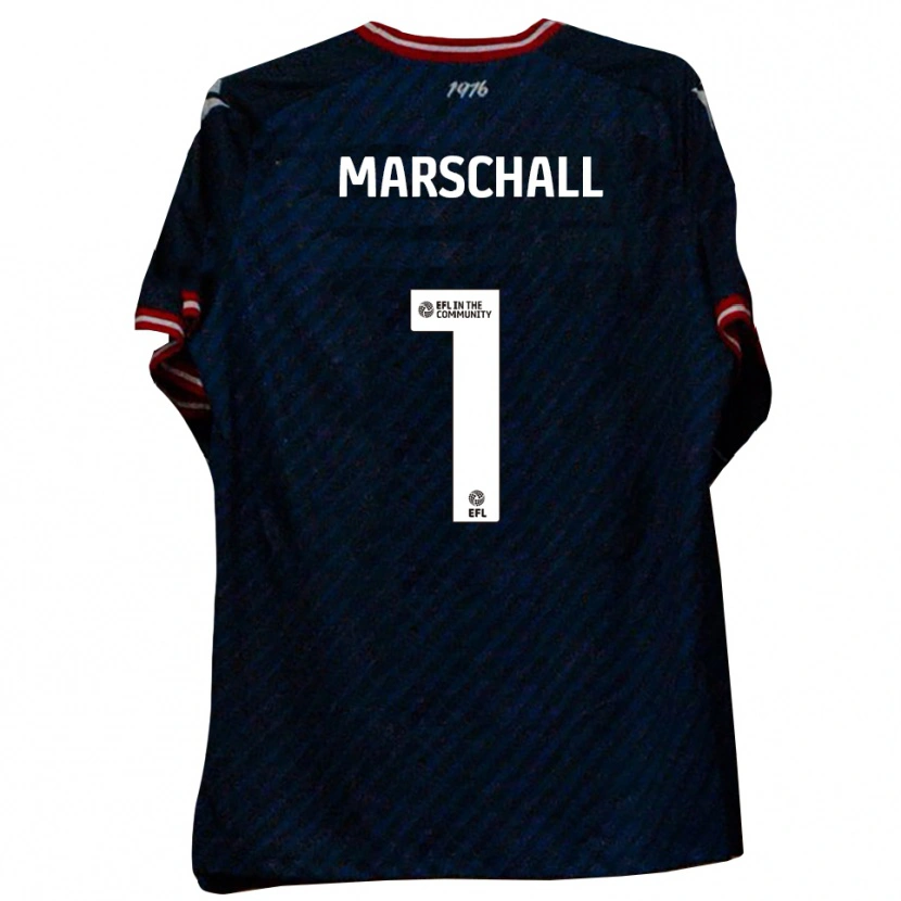 Danxen Herren Filip Marschall #1 Marine Rot Auswärtstrikot Trikot 2025/26 T-Shirt Schweiz