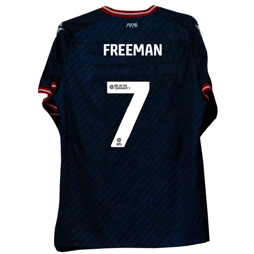 Danxen Herren Nick Freeman #7 Marine Rot Auswärtstrikot Trikot 2025/26 T-Shirt Schweiz