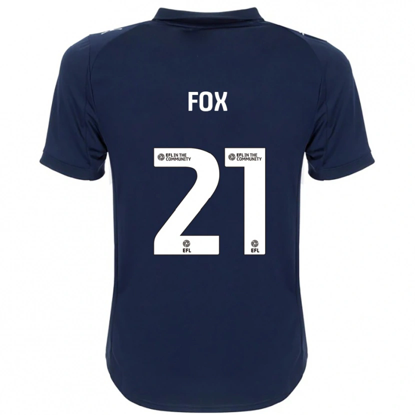 Danxen Herren Morgan Fox #21 Marine Weiß Auswärtstrikot Trikot 2025/26 T-Shirt Schweiz