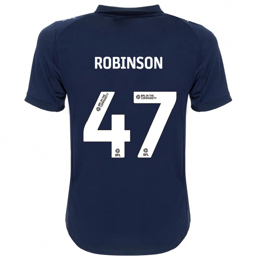 Danxen Herren Josh Robinson #47 Marine Weiß Auswärtstrikot Trikot 2025/26 T-Shirt Schweiz