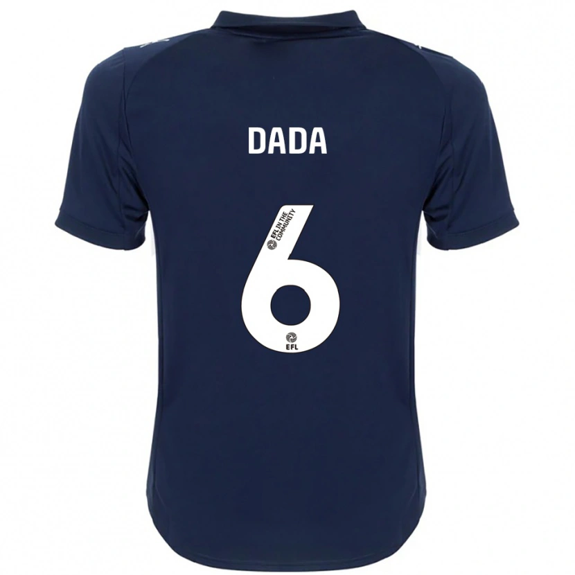 Danxen Herren Niniola Dada #6 Marine Weiß Auswärtstrikot Trikot 2025/26 T-Shirt Schweiz
