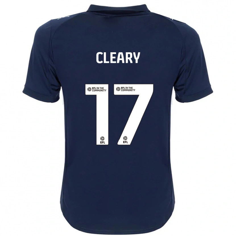 Danxen Herren Ellie Cleary #17 Marine Weiß Auswärtstrikot Trikot 2025/26 T-Shirt Schweiz