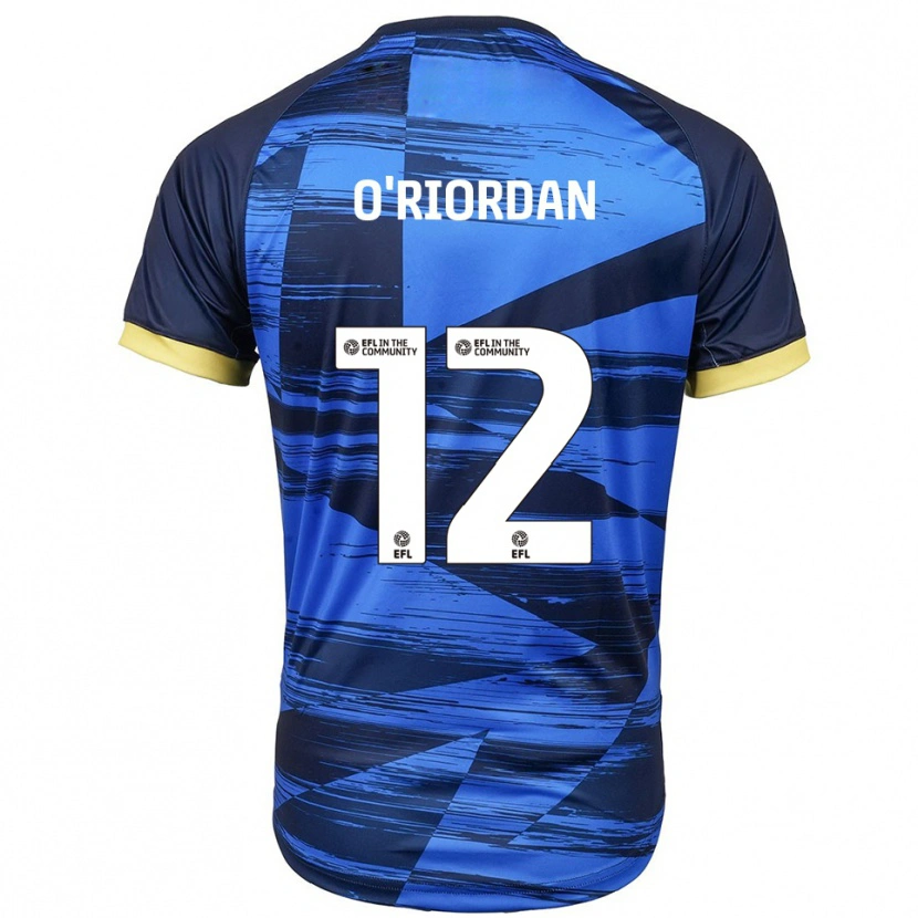 Danxen Herren Connor O'riordan #12 Blau Marine Auswärtstrikot Trikot 2025/26 T-Shirt Schweiz