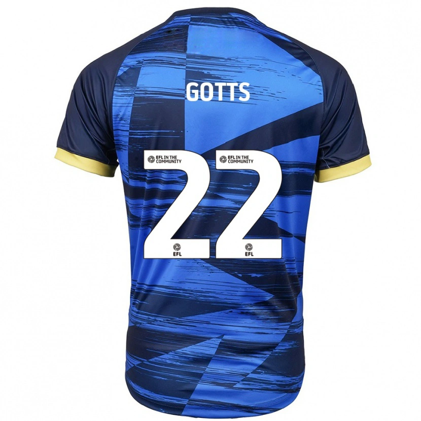 Danxen Herren Robbie Gotts #22 Blau Marine Auswärtstrikot Trikot 2025/26 T-Shirt Schweiz