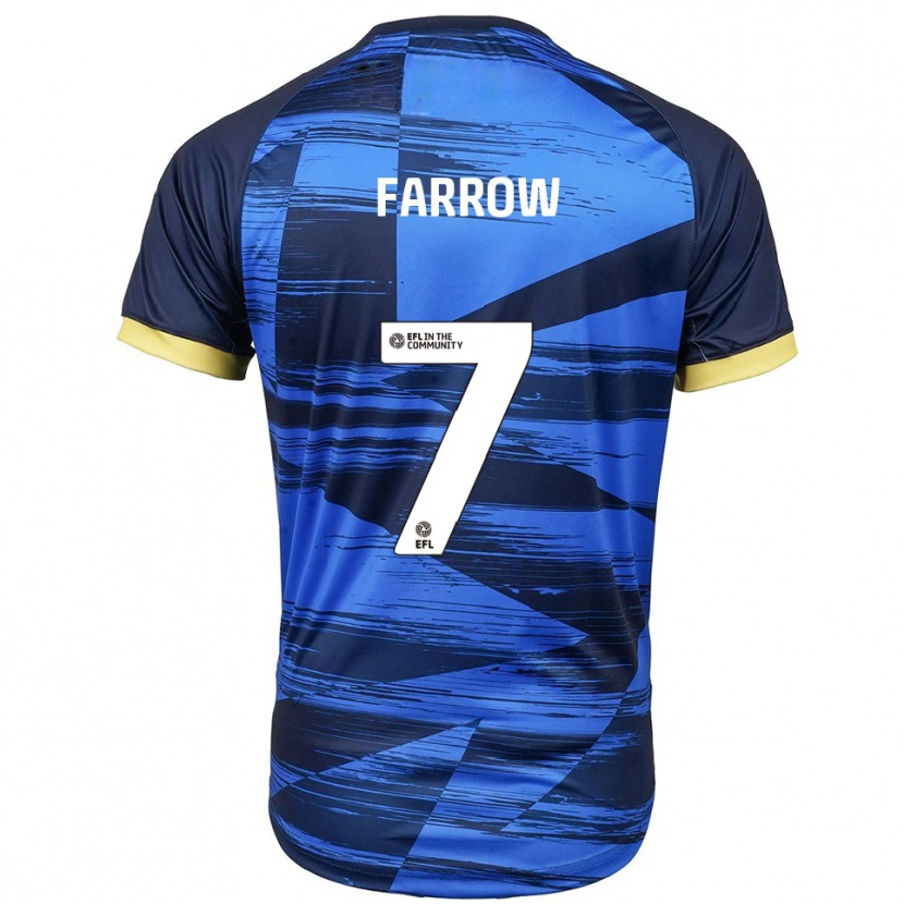 Danxen Herren Lucy Farrow #7 Blau Marine Auswärtstrikot Trikot 2025/26 T-Shirt Schweiz