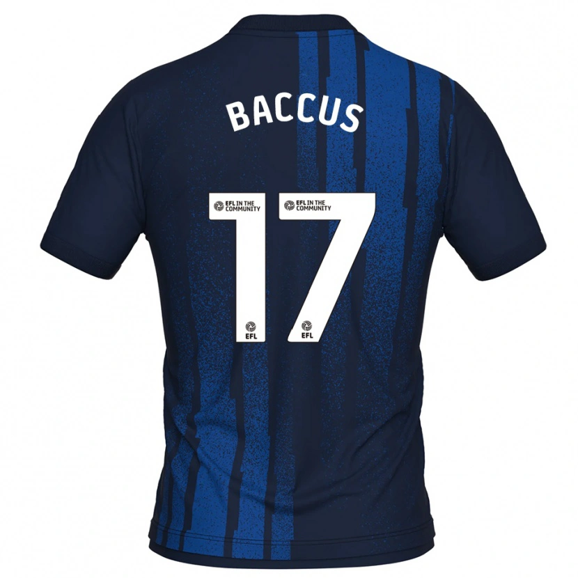 Danxen Herren Keanu Baccus #17 Marine Weiß Auswärtstrikot Trikot 2025/26 T-Shirt Schweiz