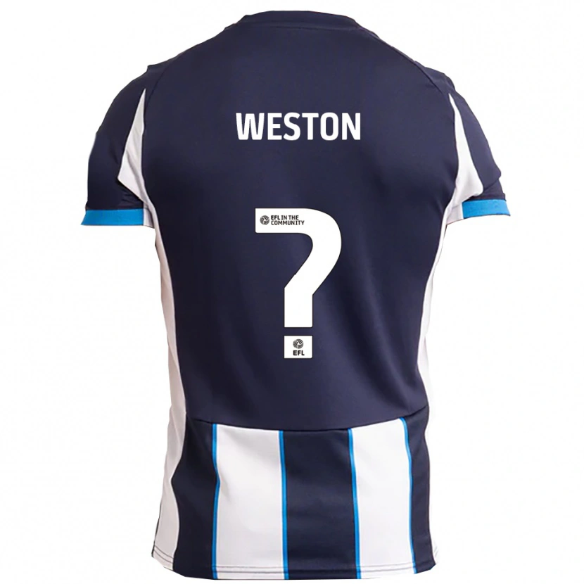 Danxen Herren Lily Weston #0 Weiß Marine Auswärtstrikot Trikot 2025/26 T-Shirt Schweiz