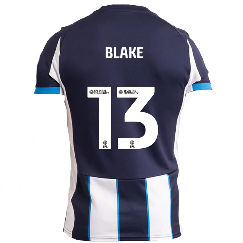 Danxen Herren Billy Blake #13 Weiß Marine Auswärtstrikot Trikot 2025/26 T-Shirt Schweiz