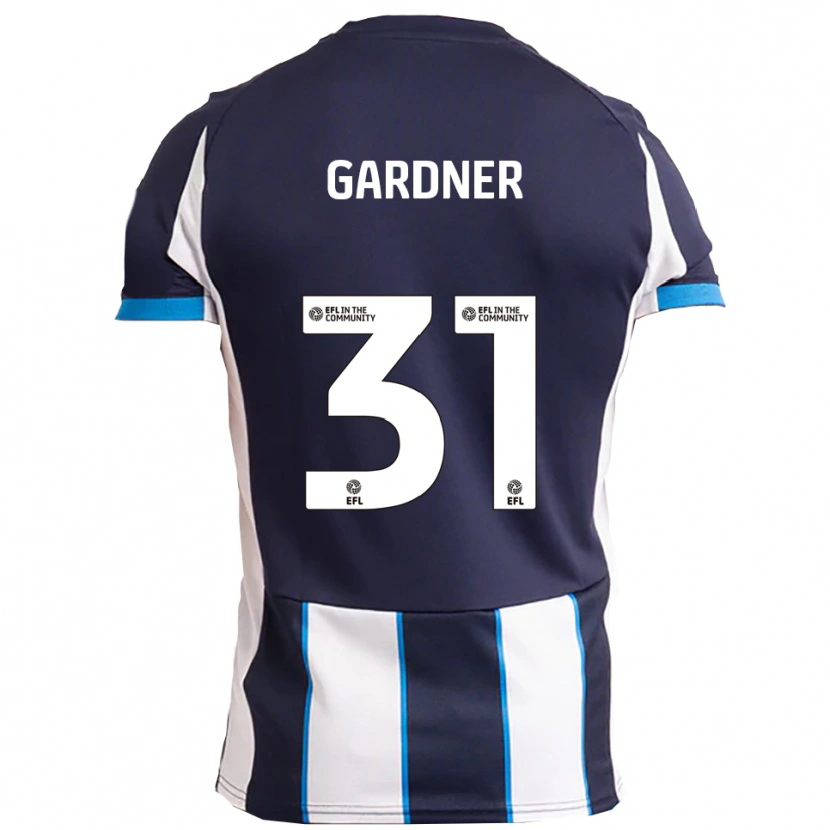 Danxen Herren Che Gardner #31 Weiß Marine Auswärtstrikot Trikot 2025/26 T-Shirt Schweiz