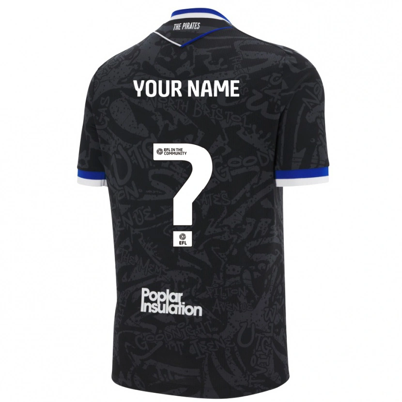 Danxen Herren Ihren Namen #0 Schwarz Weiß Auswärtstrikot Trikot 2025/26 T-Shirt Schweiz