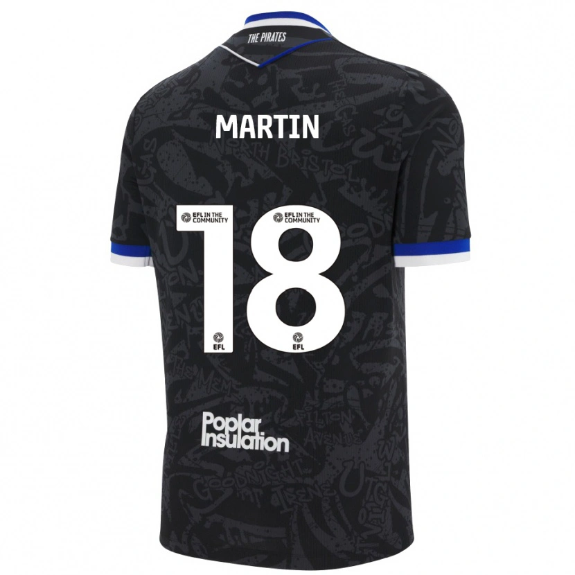 Danxen Herren Chris Martin #18 Schwarz Weiß Auswärtstrikot Trikot 2025/26 T-Shirt Schweiz