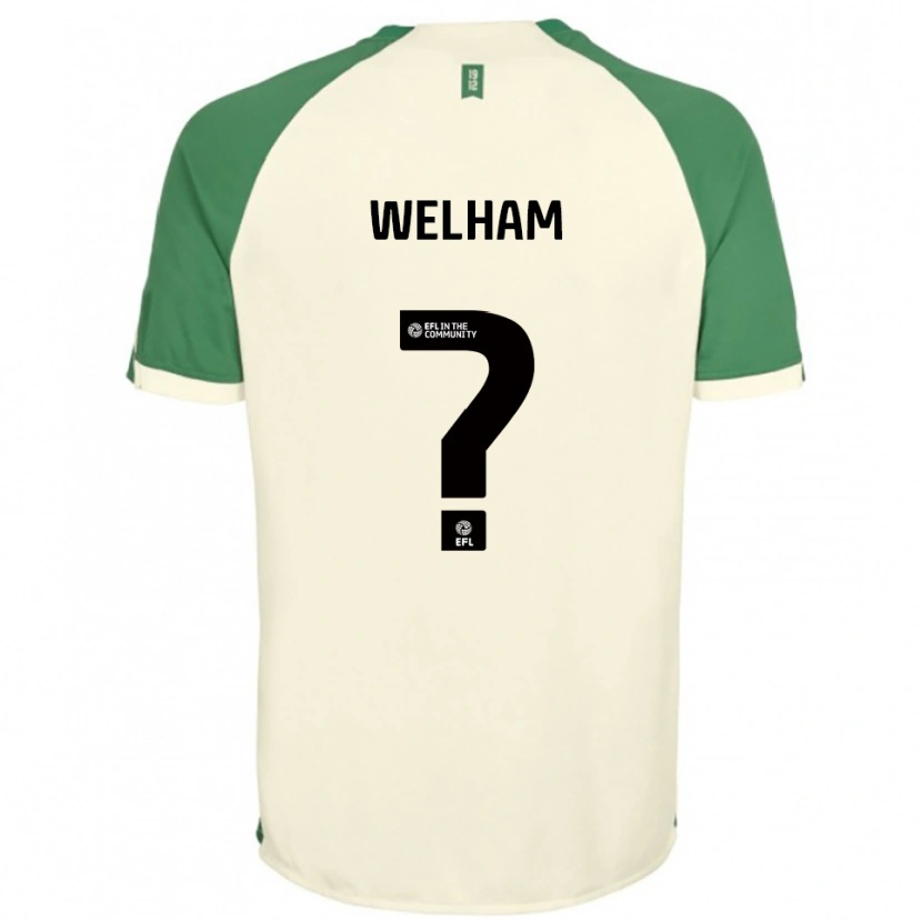 Danxen Herren Olivia Welham #0 Cremeweiß Grün Auswärtstrikot Trikot 2025/26 T-Shirt Schweiz