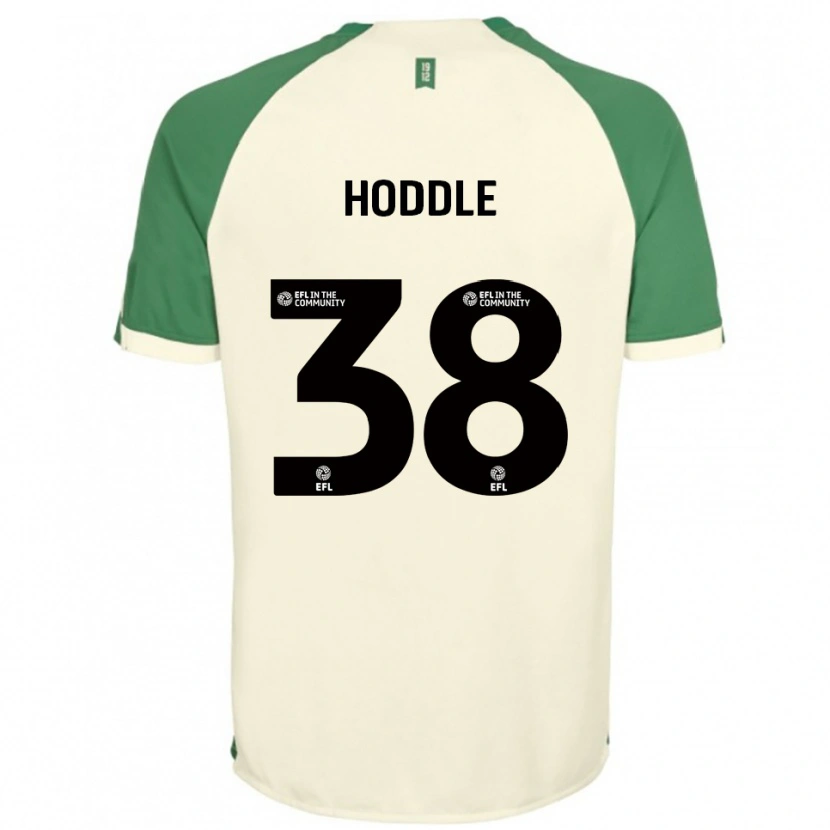 Danxen Herren George Hoddle #38 Cremeweiß Grün Auswärtstrikot Trikot 2025/26 T-Shirt Schweiz
