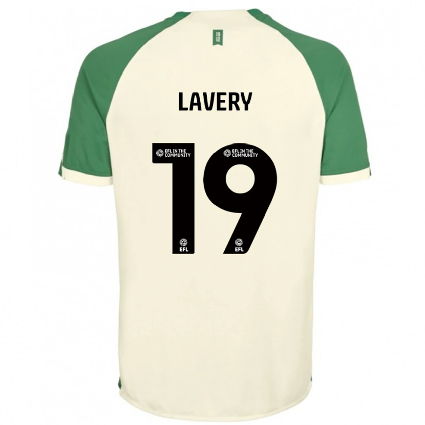 Danxen Herren Shayne Lavery #19 Cremeweiß Grün Auswärtstrikot Trikot 2025/26 T-Shirt Schweiz