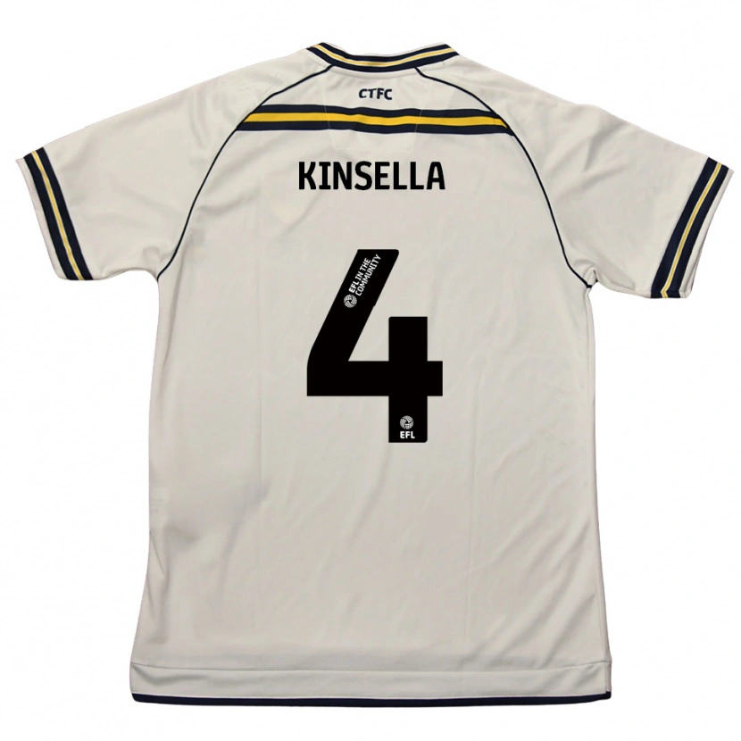 Danxen Herren Liam Kinsella #4 Weiß Marine Auswärtstrikot Trikot 2025/26 T-Shirt Schweiz