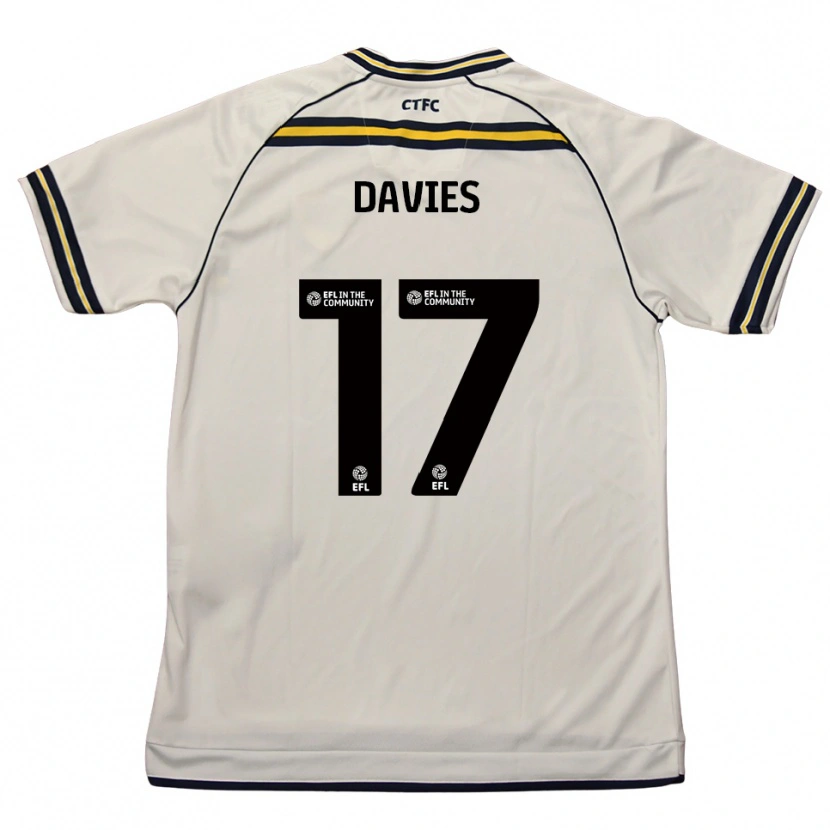 Danxen Herren Annabel Davies #17 Weiß Marine Auswärtstrikot Trikot 2025/26 T-Shirt Schweiz