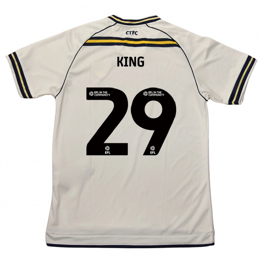 Danxen Herren Tom King #29 Weiß Marine Auswärtstrikot Trikot 2025/26 T-Shirt Schweiz