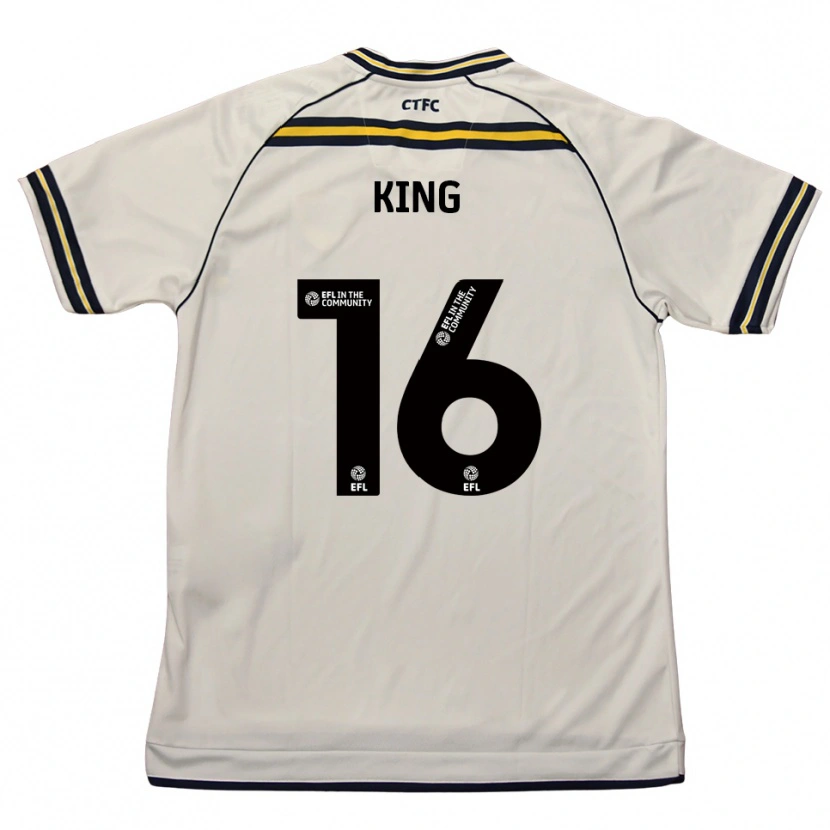 Danxen Herren Fred King #16 Weiß Marine Auswärtstrikot Trikot 2025/26 T-Shirt Schweiz