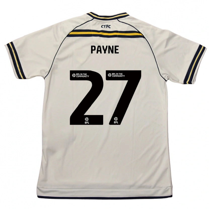 Danxen Herren Lewis Payne #27 Weiß Marine Auswärtstrikot Trikot 2025/26 T-Shirt Schweiz