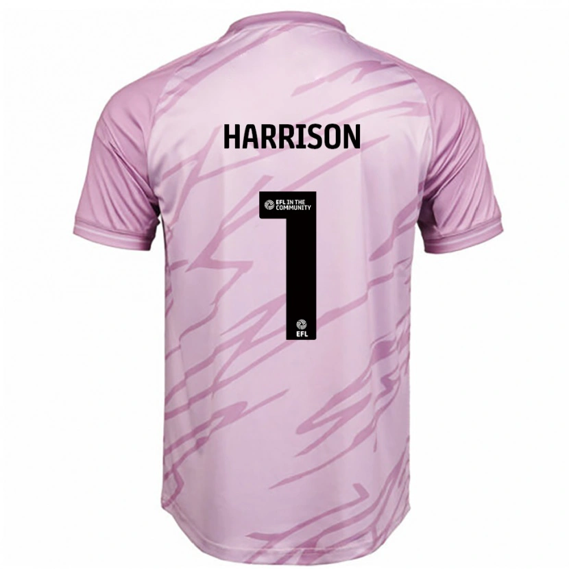 Danxen Herren Elyh Harrison #1 Pink Schwarz Auswärtstrikot Trikot 2025/26 T-Shirt Schweiz