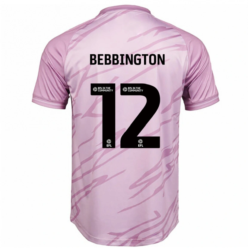 Danxen Herren Kimberley Bebbington #12 Pink Schwarz Auswärtstrikot Trikot 2025/26 T-Shirt Schweiz